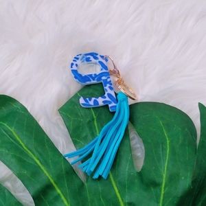 3/$30 Abstract Blue Germ Key Door Opener